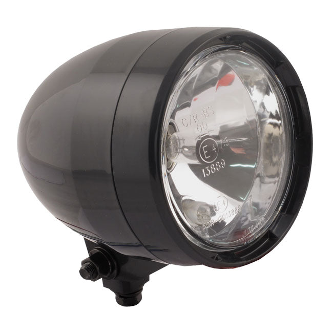 Nevada 4" Stretched ABS Headlamp. Black