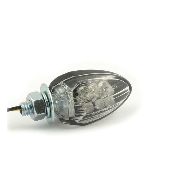 Drop, LED Turn Signals. Black