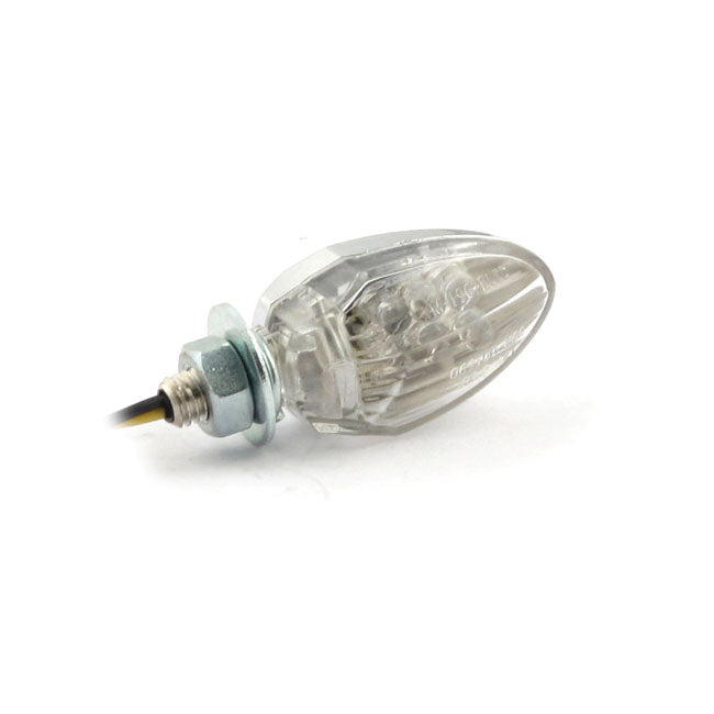Drop, LED Turn Signals. Chrome