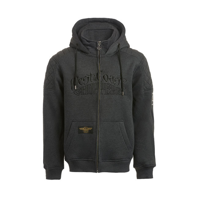 WCC Choppers Por Vida Zip Hoodie Gray