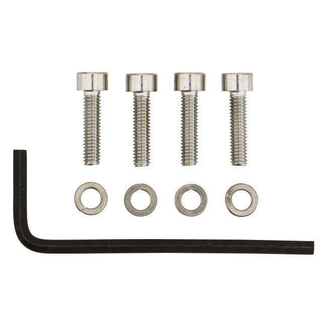 CVP, Float Bowl Screw Kit for Keihin CV. Stainless Allen