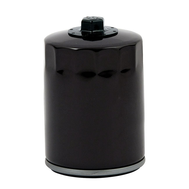 Spin-On Oil Filter, with Top Nut for M8. Black