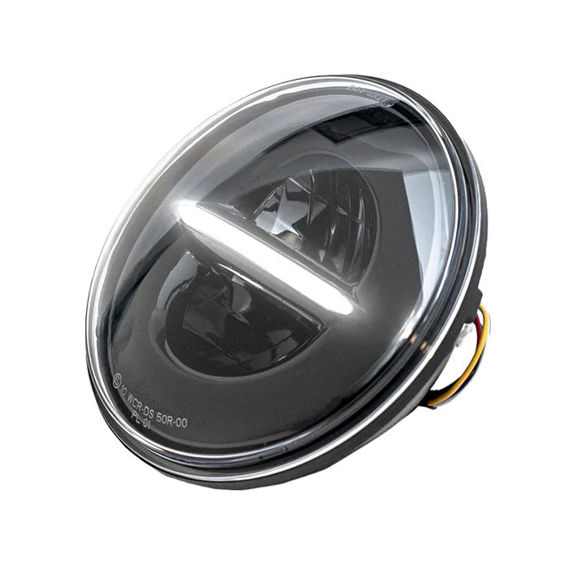Killer Custom, 5-3/4" LED Headlamp Unit. ECE Approved