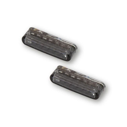 Shorty Taillight/turn Signal Combo. Smoke Lens, ECE