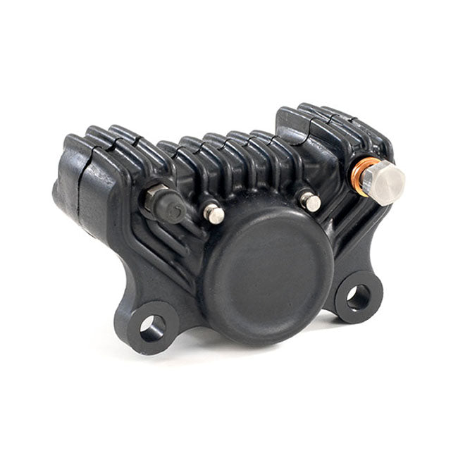 Kustom Tech Super Freni 2 piston brake caliper. Black - Kustom Tech motorcycle part