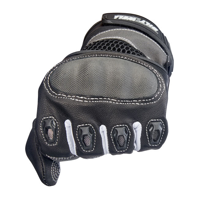 Biltwell Bridgeport Gloves grey/black from Biltwell at Pedro’s Parts