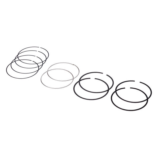 Hastings, 107" M8 Chrome Piston Ring Set. STD