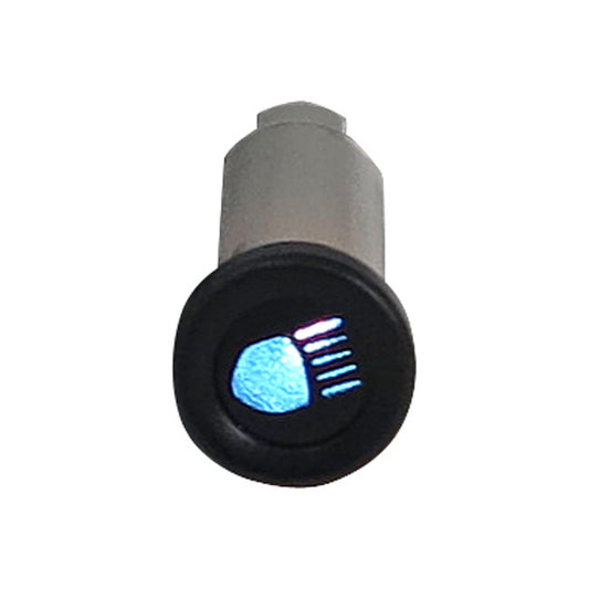 3/8 Indicator Light. Blue, with 'High Beam' Symbol