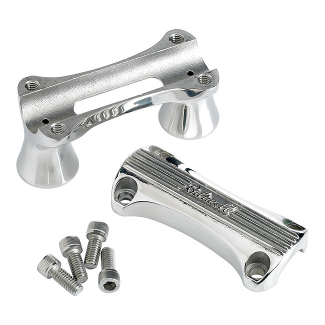 Biltwell Thunder risers. 1.75" rise. Polished from Biltwell at Pedro’s Parts