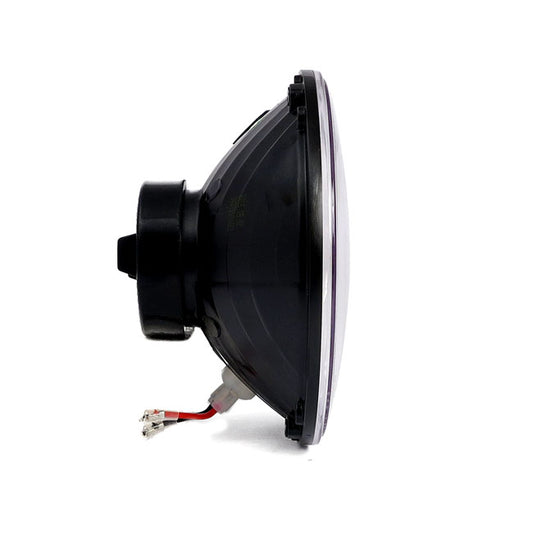 7" H4 Headlamp Unit. Clear Lens
