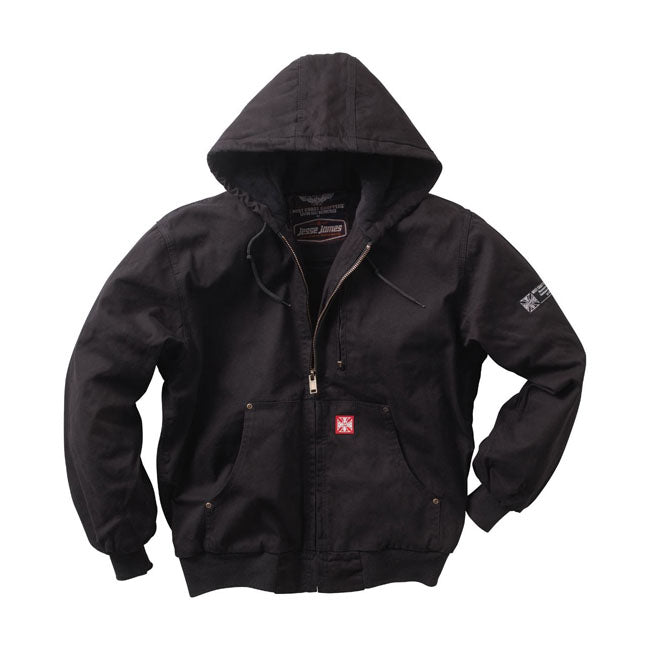 WCC Heavy Duty Canvas Work Jacket Black
