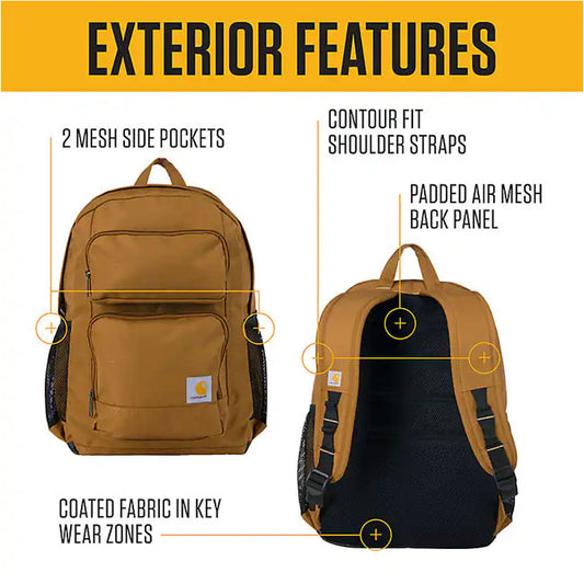 Carhartt Classic Single Backpack Carharttr Brown