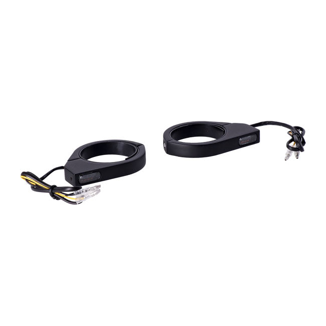 Fork Clamp Turn Signal Set. ECE