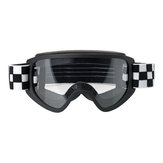 Biltwell Moto 2.0 goggles lens clear from Biltwell at Pedro’s Parts