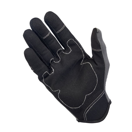 Biltwell Moto Gloves grey/black from Biltwell at Pedro’s Parts