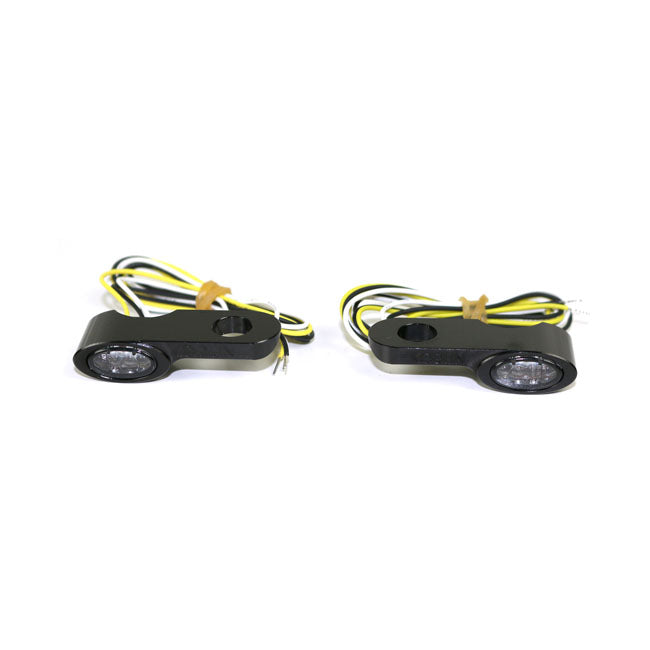 Kodlin, Elypse LED Mini Turn Signals. Front. Black