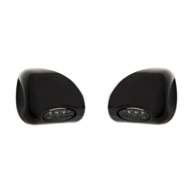 Kodlin, Elypse LED Mini Front Turn Signals. DLR. Black