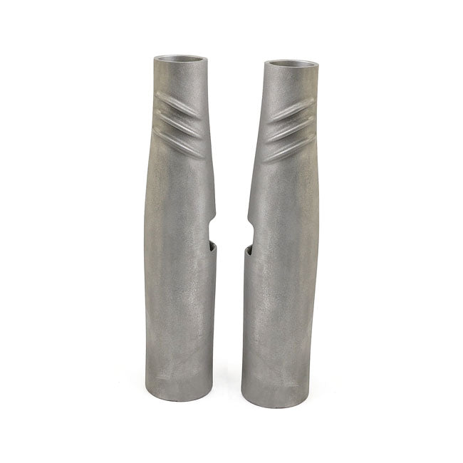 EMD, Bombshell 49 Upper Fork Tube Covers. Raw
