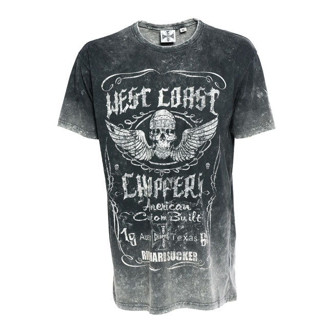 WCC Ride Hard Sucker Vintage T-Shirt Black