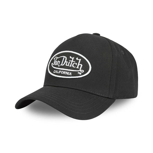 Von Dutch Logo Cap Black