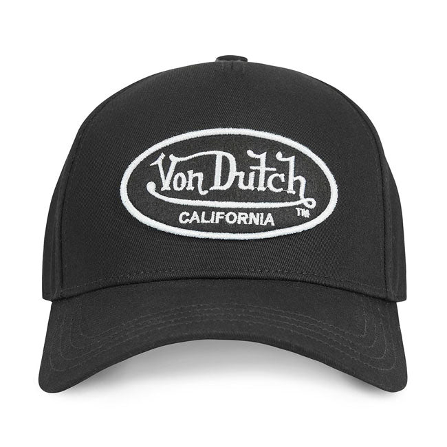 Von Dutch Logo Cap Black