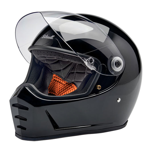 Biltwell Lane Splitter helmet gloss black