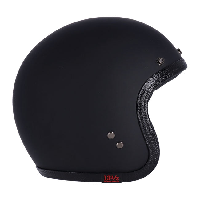 13 1/2 Skull bucket helmet matt black