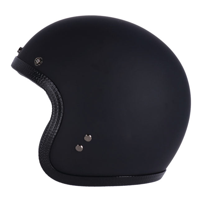13 1/2 Skull bucket helmet matt black