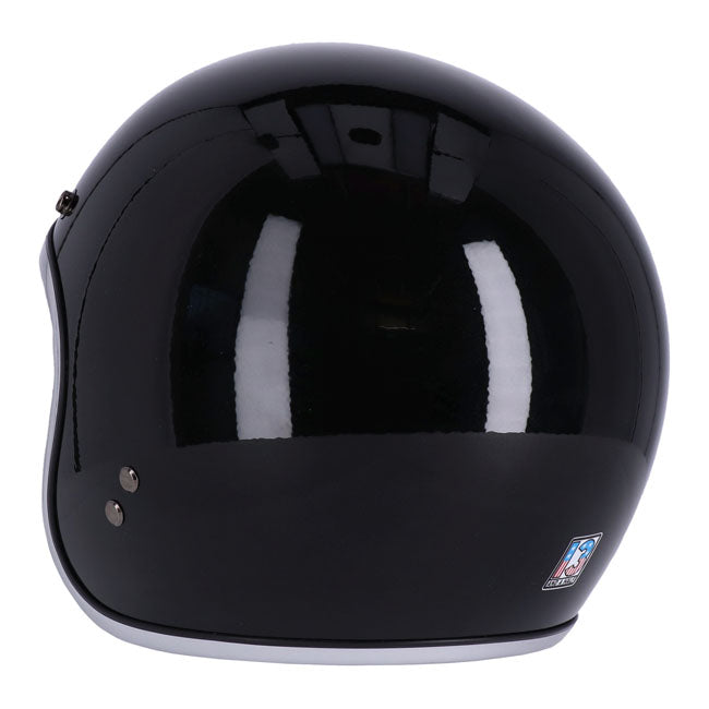 13 1/2 Skull bucket helmet black