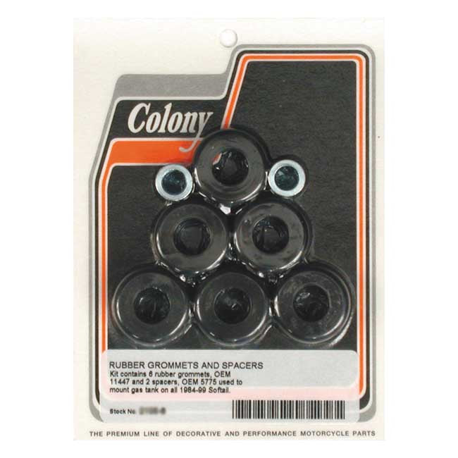 Colony, Gas Tank Grommet & Spacer Kit