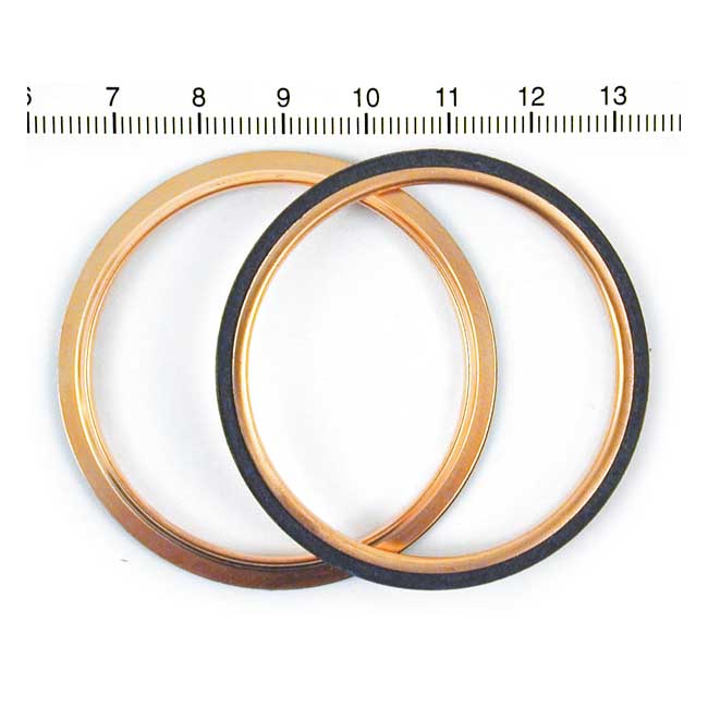 James Gaskets Round copper exhaust gaskets (10)
