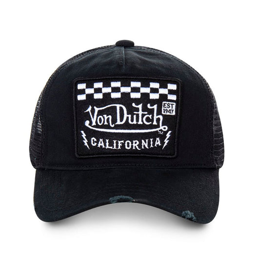 Von Dutch Heritage Cap Square Patch Racer/black