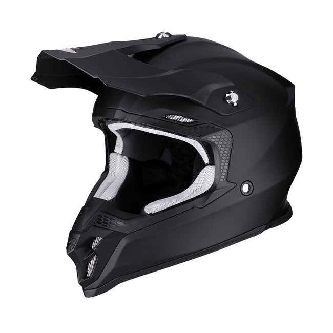 Scorpion Vx-16 Evo Air Helmet Matte Black - motorcycle helmets at Pedro's Parts
