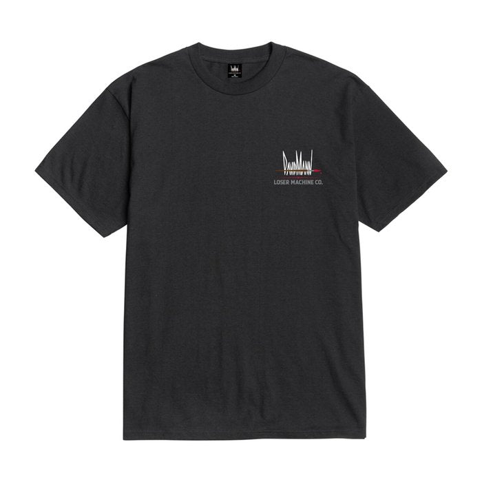 Loser Machine DM Hot Rod Help T-Shirt Black