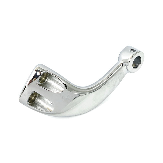 XL Sportster Rider Foot Peg Bracket, Right. Chrome