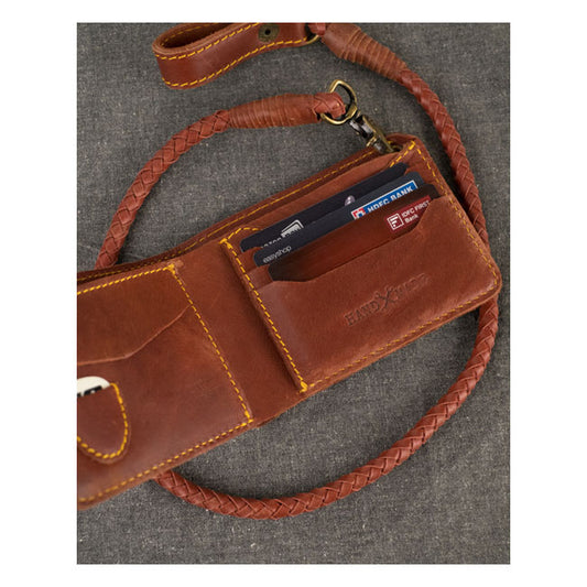 Trip Machine Guitarists wallet cherry red