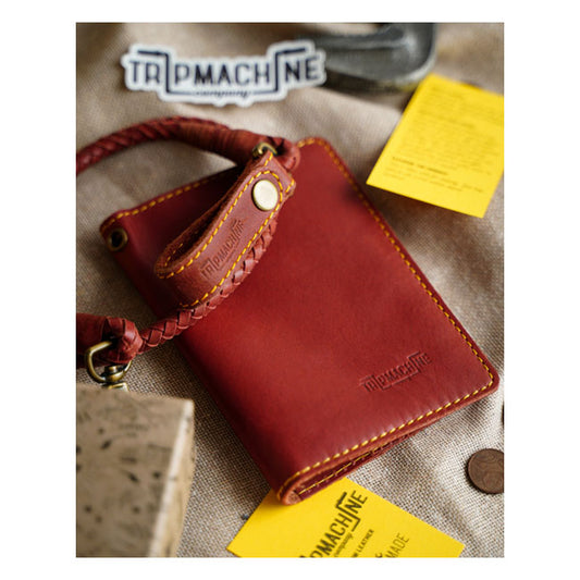 Trip Machine Explorer wallet cherry red