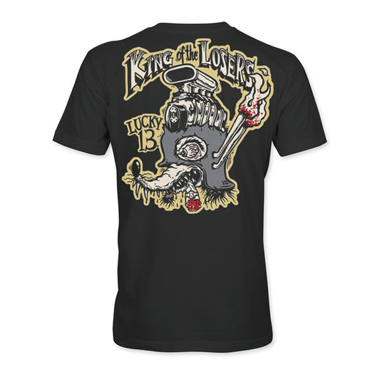 Lucky 13 King Of Losers t-shirt black