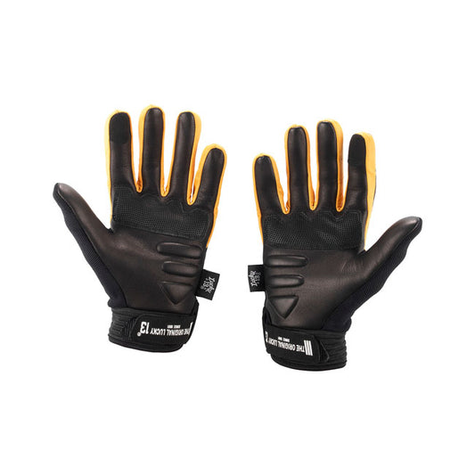 Lucky 13 Shocker gloves black/yellow