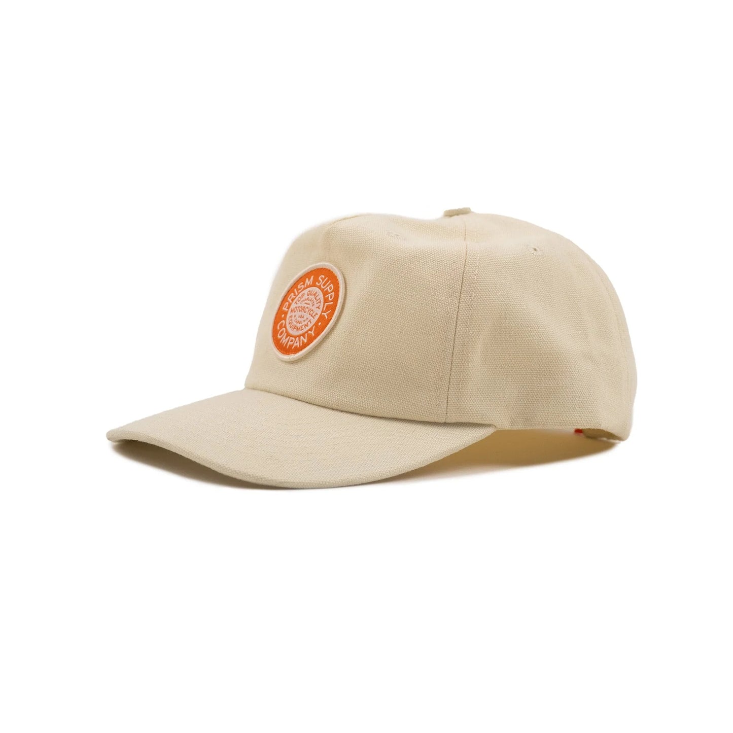 Prism Supply Badge Hat - Off White