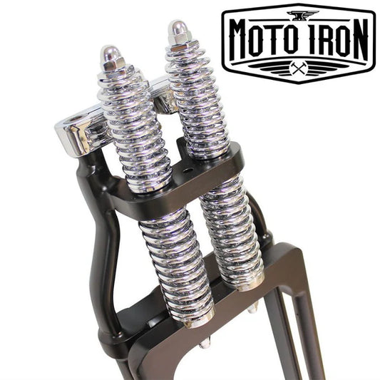 Moto Iron Springer Front End - +6" Over Black