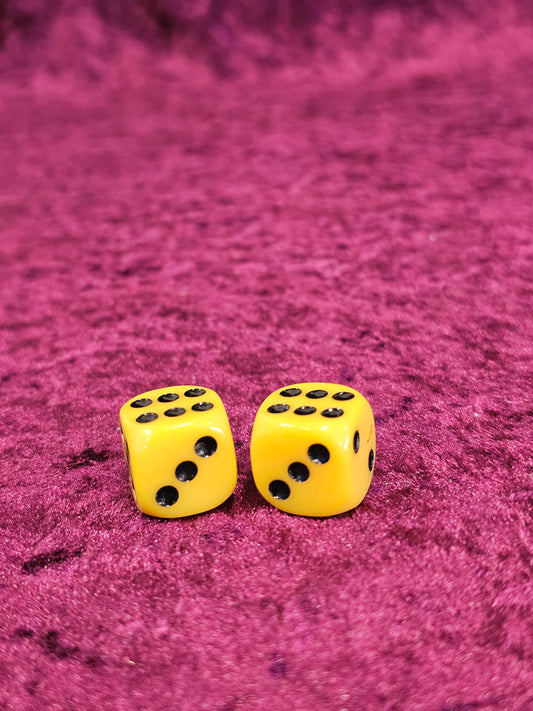 Dice Dust caps - Yellow