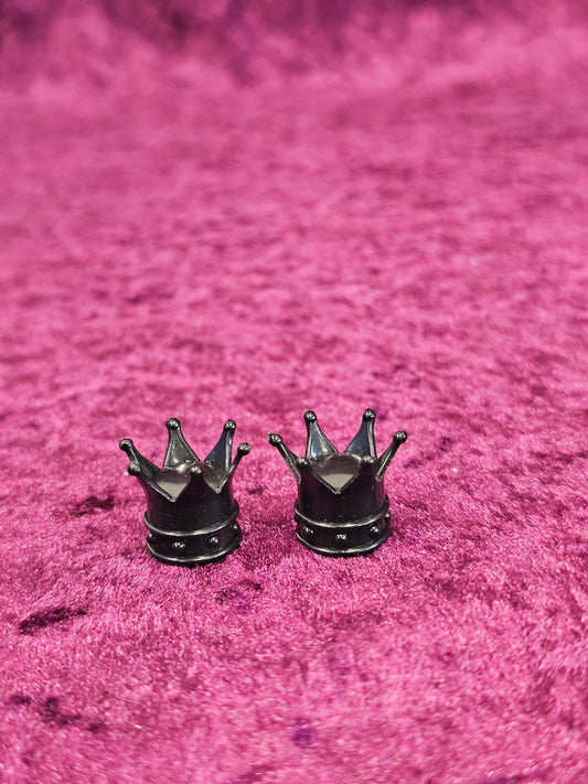 Crown Dust caps - Black