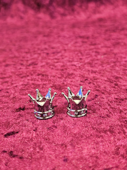 Crown Dust caps - Chrome