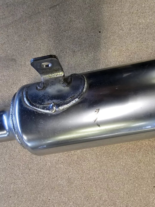 Harley Davidson Chrome Tapered Dome Lower Muffler XL1200 XR1200 883 64859-08