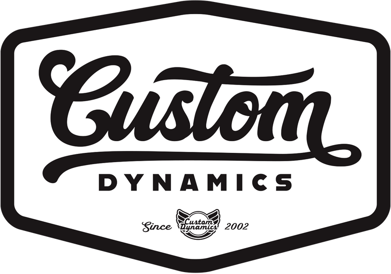 Custom Dynamics motorcycle lighting logo