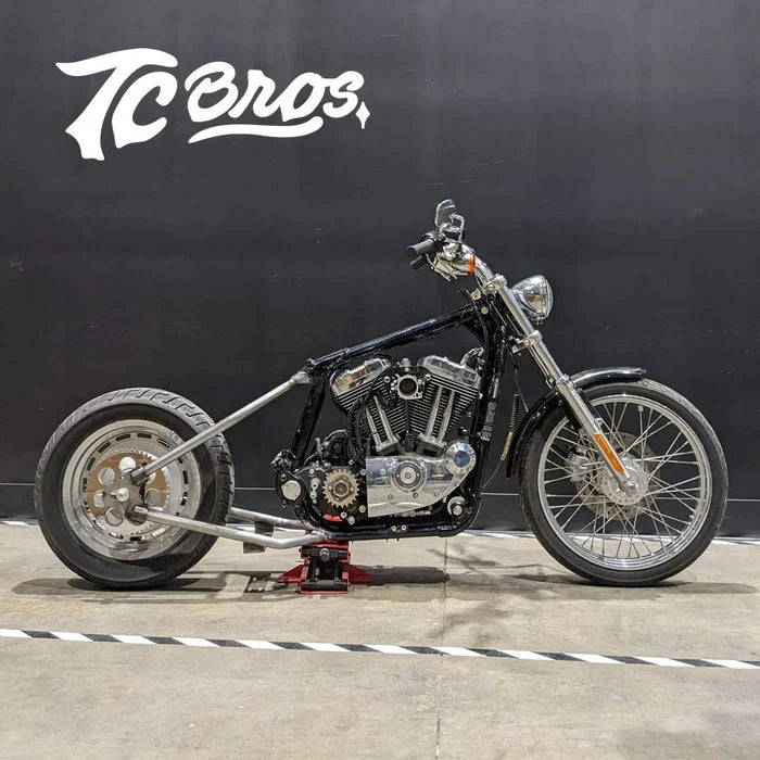 TC Bros Sportster Hardtail Kit For 2004-2013 by TC Bros. (Weld On) fits Stock 130-150 Tyre