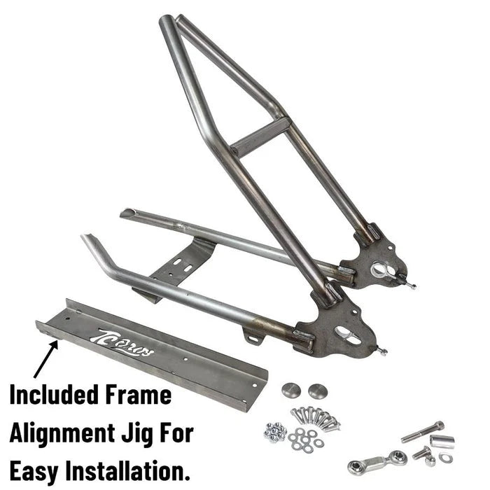 TC Bros Sportster Hardtail Kit For 2004-2013 by TC Bros. (Weld On) fits Stock 130-150 Tyre