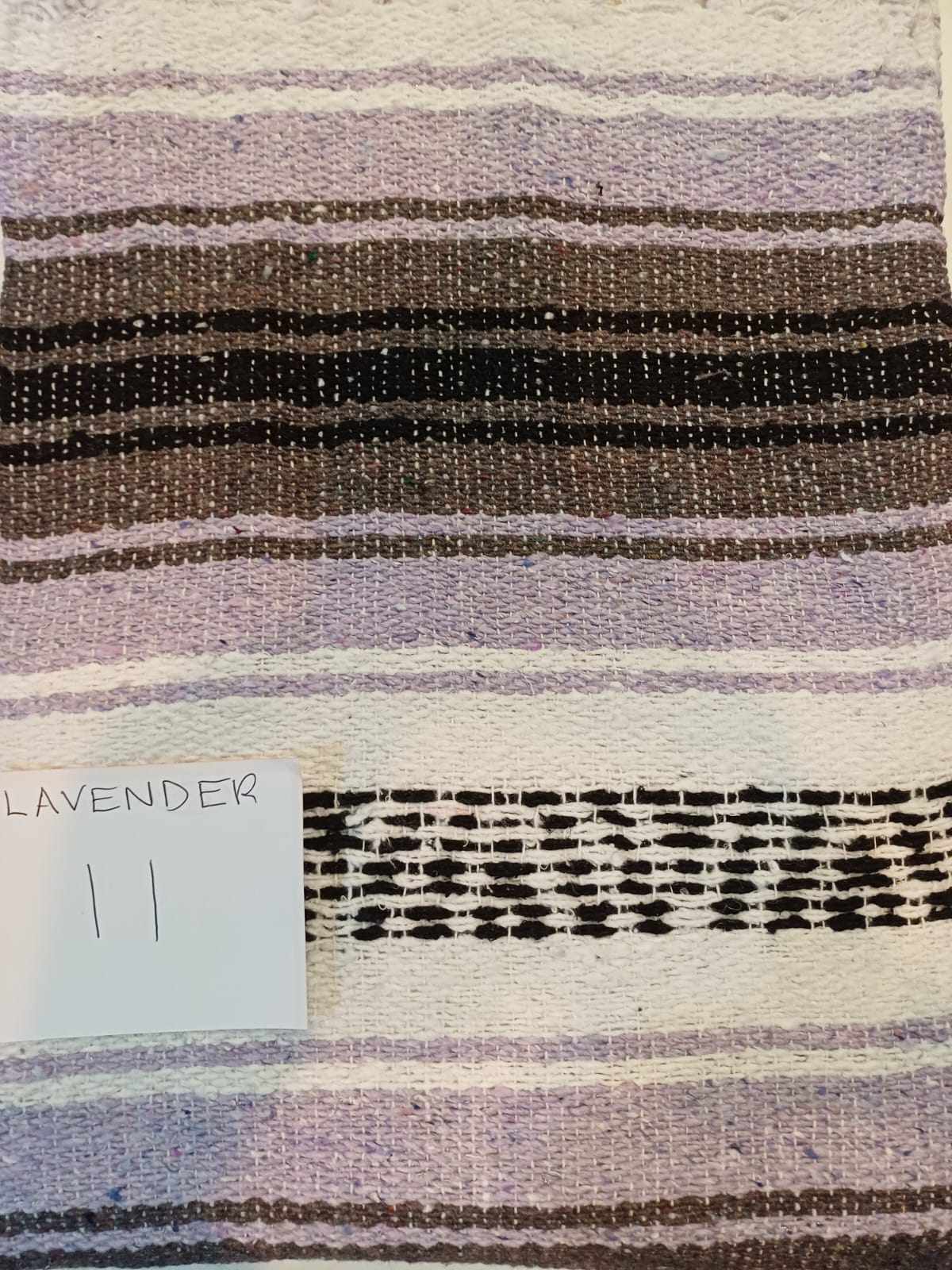 Falsa Mexican Blanket 73" x 48" Lavender