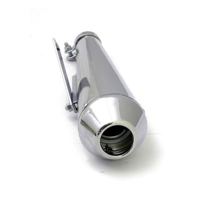 Megaton Universal Muffler 17" Long Chrome